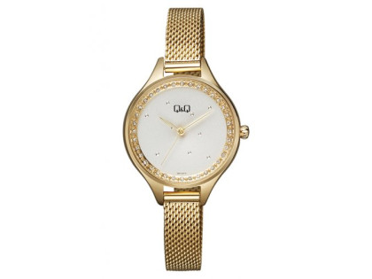 Dámské hodinky zlaté Q&Q QB73J010Y