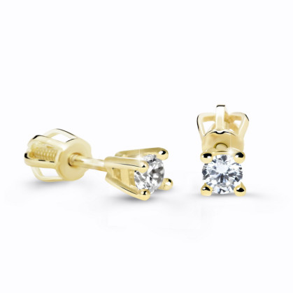 Diamantové zlaté náušnice DZ61062-30-00-X-1