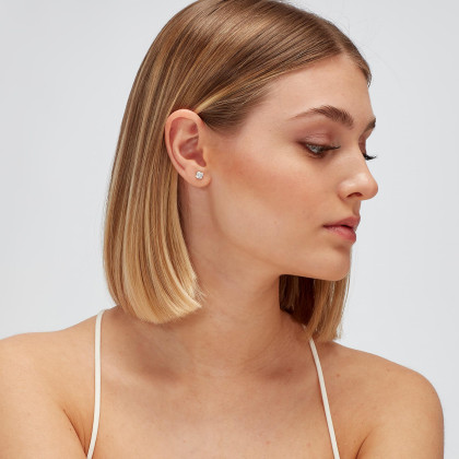 Náušnice se zirkonem Brosway Fancy Infinite White FIW07
