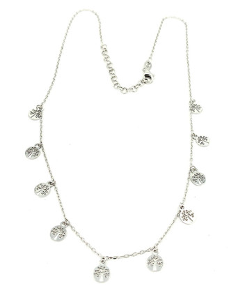 Dámský stříbrný náhrdelník s penízky 3113450001