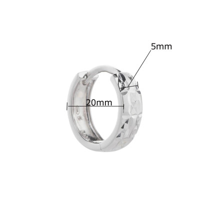 Elegantní stříbrné náušnice 305986006