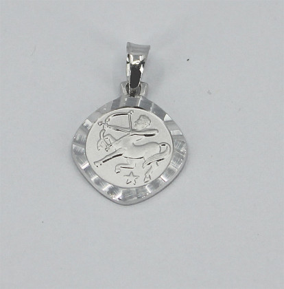 Přívěsek se znamením střelce stříbrný 307881004