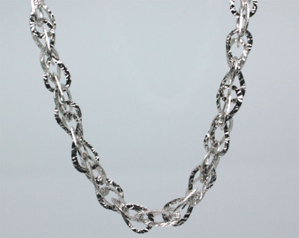 Dámský náhrdelník stříbrný 301757