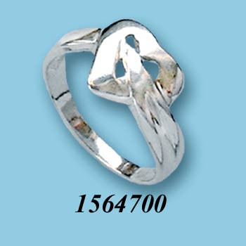 Stříbrný prstýnek se srdíčkem 1564700