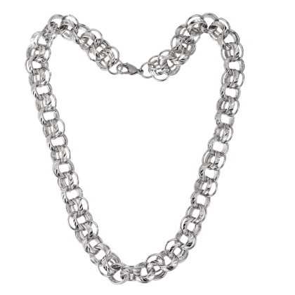Masivní náhrdelník z chirurgické oceli MNSS62