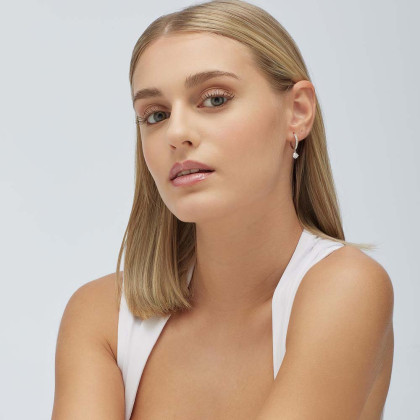 Náušnice se zirkony Brosway Fancy Infinite White FIW90