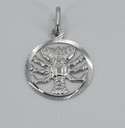 Přívěsek se znamením Rak stříbrný 3035760011