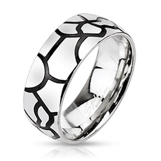 Ocelový prsten 2183