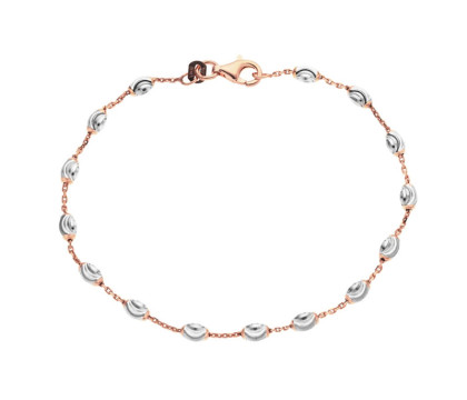 Pozlacený stříbrný náramek 306966