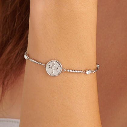 Moderní dámský náramek Brosway Chakra BHKB156 - Strom života