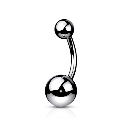 Piercing do břicha z titanu SET23N01-1