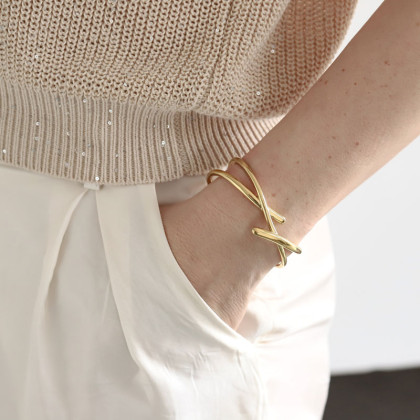 Dámský náramek bangle MBSG28GD