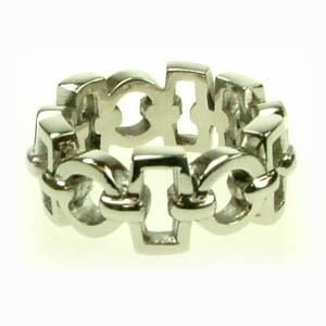 Ocelový prsten R1433