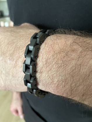 Náramek z chirurgické oceli WJHB592BK