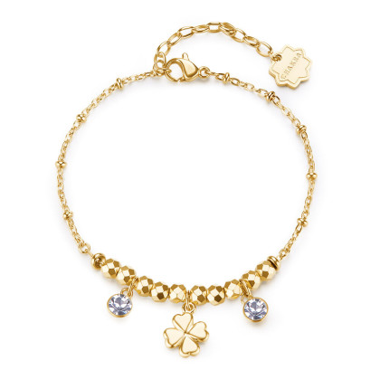 Zlatý náramek z chirurgické oceli Brosway CHAKRA BHKB266