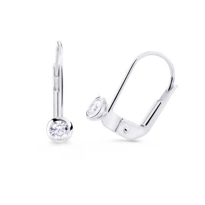 Zlaté náušnice s diamanty DZ8007-55-00-X-2