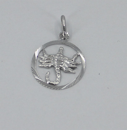 Přívěsek se znamením Štír stříbrný 3035800011