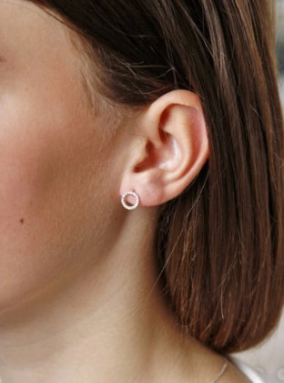 Zlaté briliantové náušnice DZ60240-30-00-X-4-1