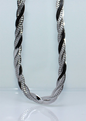 Elegantní stříbrný náhrdelník 304264