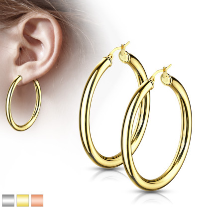 Dámské kruhové náušnice 3864