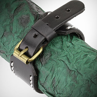 Pánský kožený náramek SESL0145-BK