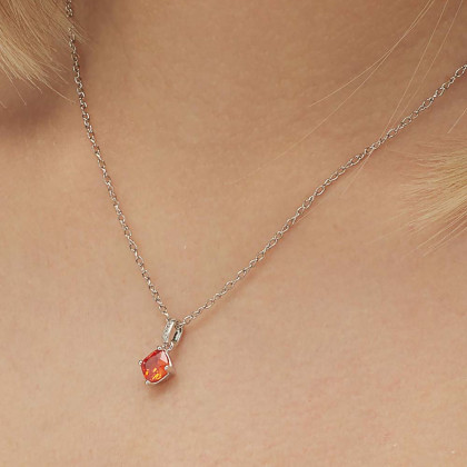 Stříbrný přívěsek na řetízek Brosway Fancy Orange FVO04