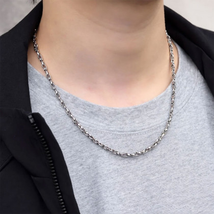 Stylový náhrdelník z chirurgické oceli NSS1160ST