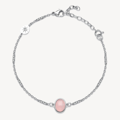 Dámský ocelový náramek Brosway s růženínem BNL141