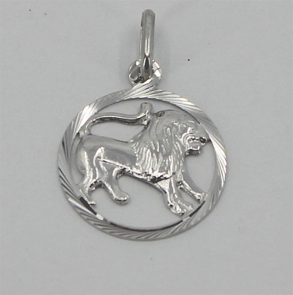 Přívěsek se znamením Lev stříbrný 3035770013
