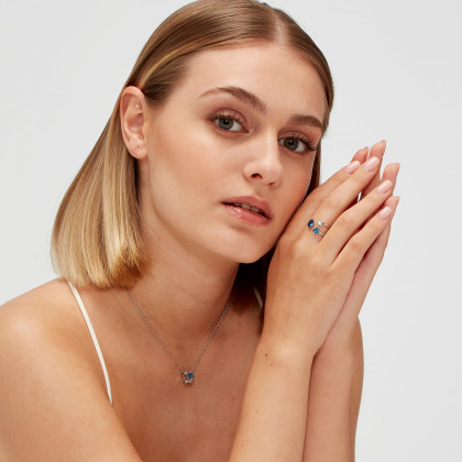 Dámský stříbrný prsten Brosway Fancy Fredom Blue FFB10