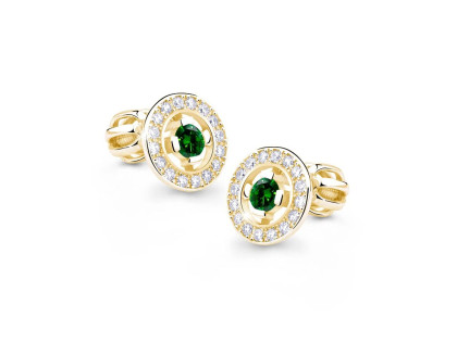 Zlaté náušnice na šroubek Z6413-1988ZCZ