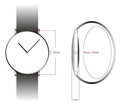 Hodinky dámské titanové Dugena Gent 4460514