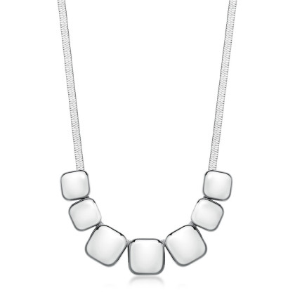 Stylový náhrdelník z chirurgické oceli Brosway MUSE BUE03