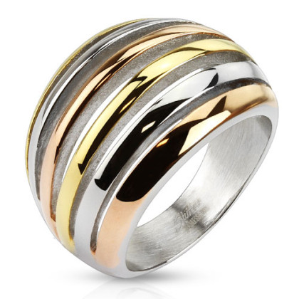 Dámský ocelový prsten 3004
