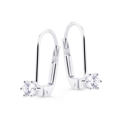 Diamantové náušnice bílé zlato DZ8012-55-00-X-2