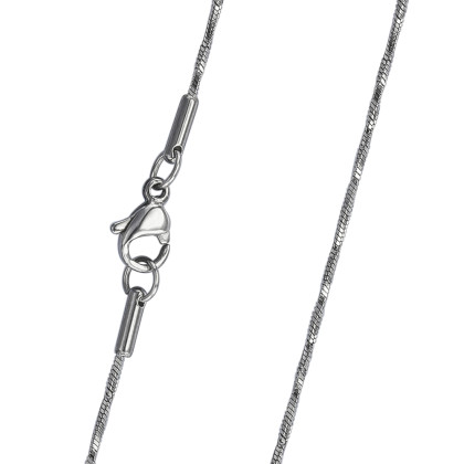 Jemný ocelový řetízek na krk NSSC124ST