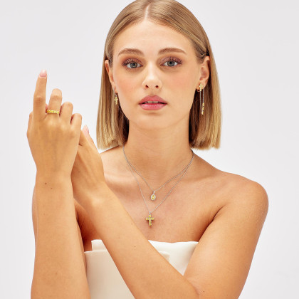 Stříbrné šperky Brosway Fancy Energy Yellow