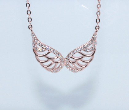 Dámský náhrdelník andělská křídla 308312