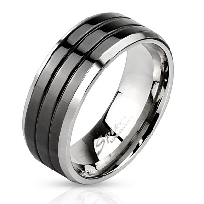 Ocelový pánský prsten 3103