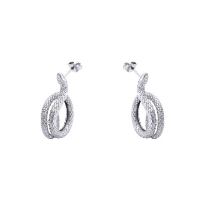 Hadí náušnice z chirurgické oceli WJHE1020ST