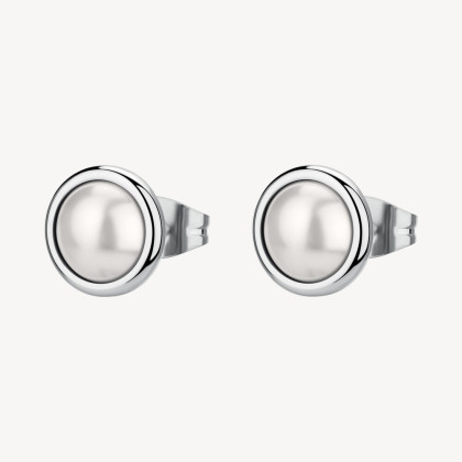 Stylové dámské náušnice perly Brosway ESSENTIAL BNL148