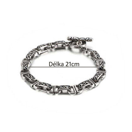 Ocelový náramek WJHB468-1