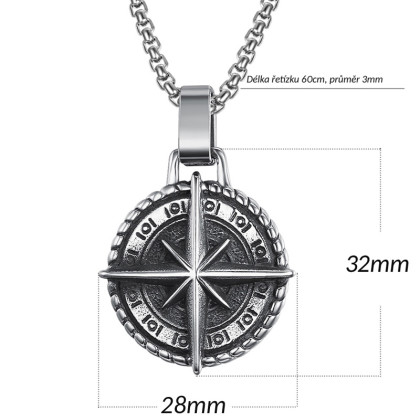 Náhrdelník chirurgická ocel WJHC654