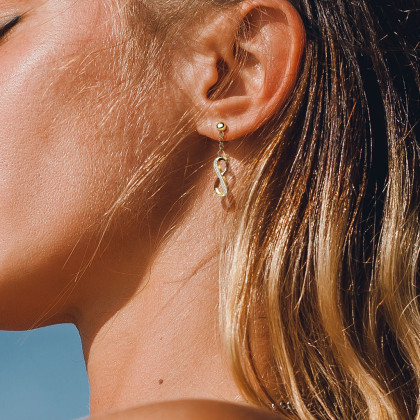 Náušnice se zirkony pro ženy 1009