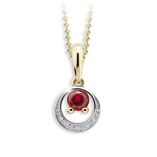 Přívěsek pro děti C1997Z-Ruby Dark