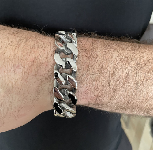 Náramek z chirurgické oceli WJHB2