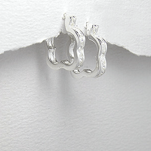 Náušnice ze stříbra 1239