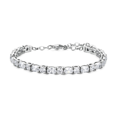 Tenisový náramek z chirurgické oceli Brosway Dreaming BIG18