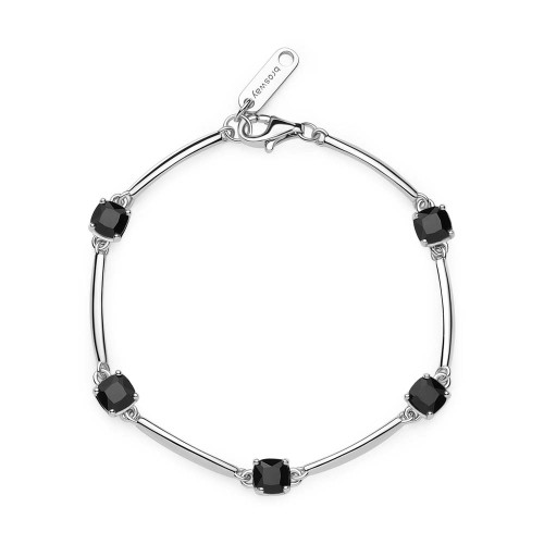 Stříbrný náramek na ruku Brosway Fancy Mistery Black FMB04
