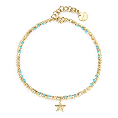 náramek na nohu s přívěškem BAH72